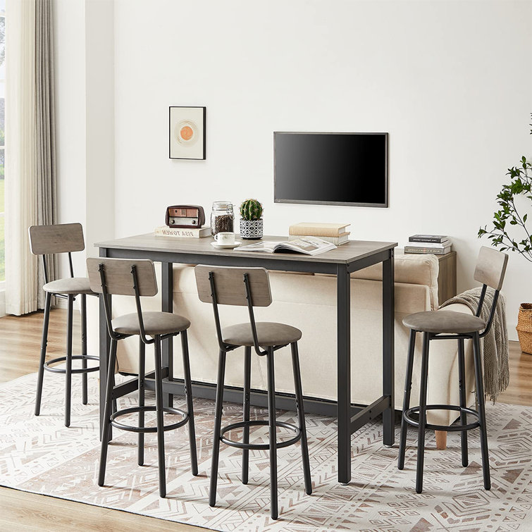 Bar dining table online and chairs